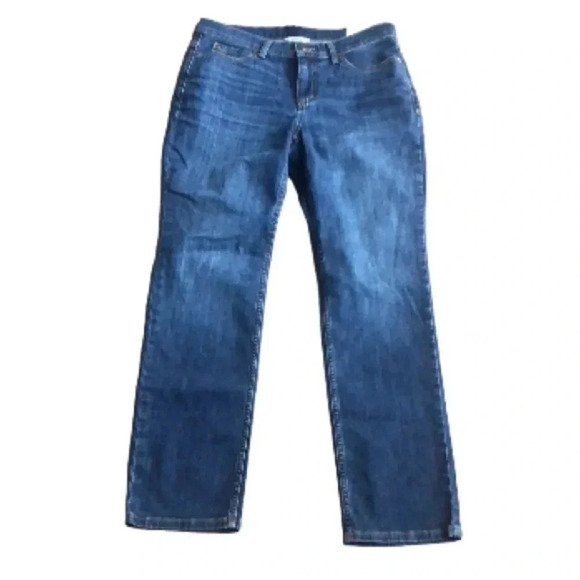 Duluth Daily Denim mid rise slim leg womens sz 8 New with tags - Picture 1 of 10